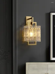 Wall Lamp Light Luxury Post-modern Living Room Corridor Aisle Villa Stairwell Bedroom Bedside