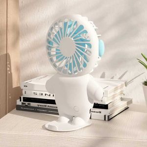 Inne urządzenia Nowe przenośne mini-studenckie fan USB o dużej mocy Mini-Student Fan Handheld Silent Animal w kształcie małego wentylatora słynne kieszonkowe wentylator pulpiowy J0424