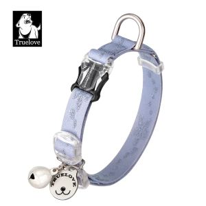 Collars Truelove Cat Collar Elastic Strap Easy Control Soft Material Lightweight Fashional Small Dog Collar Cat Product Collar TLC5313