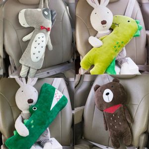 Pillow Stroller Infant Car Seat Headrest Child Seat Belt Shoulder Cover Side Sleeping Pillow Baby Neck Pillow Sleeping Pillow Neck Boy