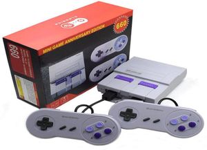 Super Classic Game SFC TV Handheld Mini Konsole Game Controller Najnowszy system rozrywki dla SFC 660 NES SNES Games Av CO1136141