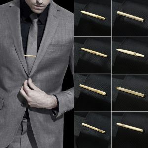 Clips Matte Tie Clip for Men Metal Copper Bar Clasp Practical Necktie Accessories Fashion Mens Classic Tie Clips Clamp Pin Jewelry