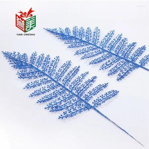 Dekoratif Çiçekler 20 PCS Noel Dekorasyon Ağacı Aksesuarlar Yapay Şubeler Metasequoia Sequoia Yaprak