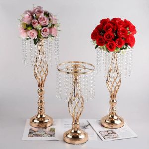 Świece Tealight Candle Holders Crystal świeca herbata lekkie kwiat wazon wystrój na przyjęcie urodzinowe przyjęcie ślubne Świecanki