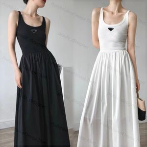 Designer Frauen lässig Kleid klassische Promdresskleider Einfacher hochwertiger gestrickter Stoff hat ein hohes elastisches Gewicht von ungefähr Frauen Frühling Herbst D5652y