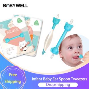 Trimmers Babywell Dig Ear Scoop Ear Spoon Infant Baby Health Care Ear Spoon Tweezers For Ears Cares Health Cleaner Ear Wax Removal Tools