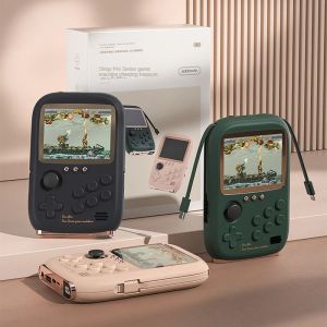 Players 2023 Handheld Retro Game Console Power Bank 6000mAh Capacity 3.2 Inch Soft Light Color Screen 10000+Games Portable Game Machine