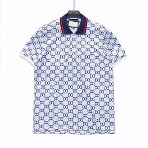 Designer Herren T-Shirts Männer Polo-Hemd Geometrie Patchwork Luxus weibliche Grafik Tops T-Shirts Polo-Shirt Polo-Hemden Arbeit Golf Casual Polo T-Shirts Größe Übergroße M-3xl