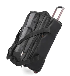 荷物32インチ大容量旅行トロリーバッグ28インチのチェック荷物荷物旅行ローリング荷物袋旅行車輪袋