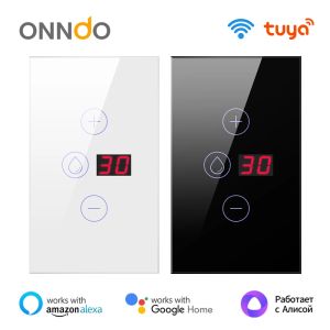 Controle OnNndo Smart WiFi Boiler 4400W UE/US Standard Smart Water Switch Tuya Smart Life App Control Funciona com Alexa Google Home