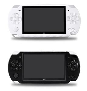 Player de console de videogame x6 para PSP Handheld Retro Game 43 polegadas Tela MP4 Player Support Support Camera3234242
