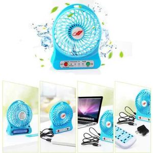 Andra apparater Portable Charging LED Light Fan Cooler Mini Desktop USB Battery Fan Portable Charging LED Light Fan Cooler Mini Desktop USB B J240423