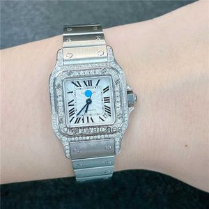 Dials Working Automatic Watches carter Direct purchase price watch womens Sandoz series fully automatic mechanical rear inlay diamond ring Swiss