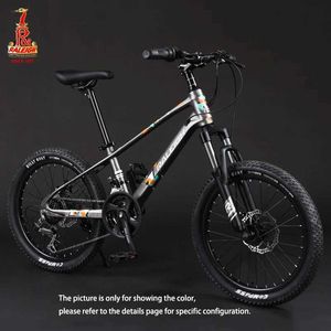 Велосипеды Raleigh Children Bicycle 20 -дюймовый 22 -дюймовый горный велосипед Магниевый сплав рама среднего крупного детского горного велосипеда 7/21 Скорость подростка Y240423