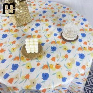 Panno da tavolo a160small tovaglie floreali in in stile coreano picnic retrò famoso abbigliamento el morbido posa da casa scrivania
