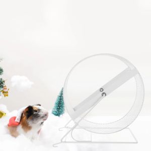 Räder Chinchilla Wheel 15 Hamster laufen Laufband Accessoires Eisenübung Spielzeug Hamster Running Toy für Geschenktiergeschäft Heim