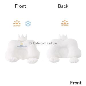 Pillows Baby Sha Born Cartoon Soothing Pillow Infant Side Slee Backrest Support Cushion Crib Bed 230309 Drop Delivery Kids Maternity Dhckn