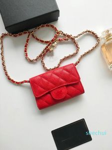 2024 Designer -Ketten -Crossbody -Taschen -Münzgrundbeutel mit Top -Qualität -Designer mit Schachtel