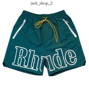 Shorts Mens Rhude Designer Short Men Summer Quick Drying Breathable Mesh Drawstring Beachwear Loose Sports Shorts For Men 979