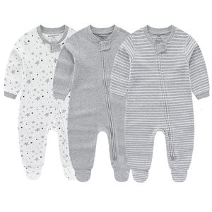 Geborene Jungen ROMPERS Frühlingskleidung für Mädchen Langarm Ropa Bebe Jumpsuit Overalls Kleidung Kinder Outfits 240416