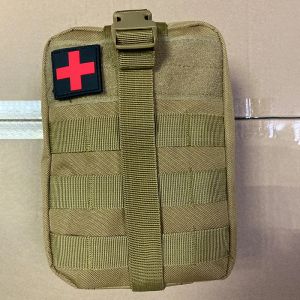 Survival Military Gear ATACS FG Little Green Man EMR MOLLE Utility Tool Bag First Aid Medical Kit Survival Kit Tactical Pouch