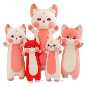 Spielzeug 70130 cm Riese Kawaii Katze Red Fox Plus