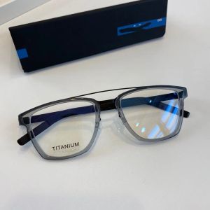 Lensler Danimarka Marka Titanyum Gözlükler Çerçeve Erkekler Kadınlar Ultralight Reçete Miyopi Vidalı gözlük Çerçevesi Gafas 4507