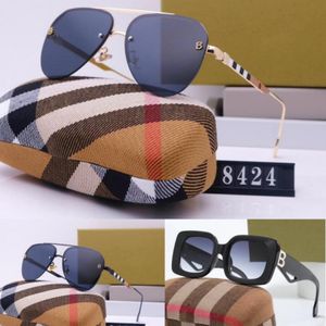 2024 UK USA Populäre Marken Sonnenbrillen Luxusdesigner Sonnenbrille Mann Frauen Unisex Designer Outdoors Goggle Sun Bures Retro Frame Eyewear UV400 mit Box B7
