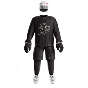 Hockey H80 Series Luce di alta qualità e sottile Black Black traspirante Ice Hockey Pratica Hockey Jersey Large Street Shirtall dimensioni