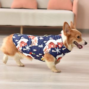 Parkas Dog Clothes Winter Corgi Chihuahua Labrador Warm Clothing Pet Jacket Coat Waterproof ropa para perros Small Medium Dog Clothes