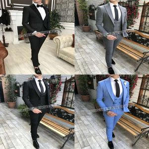 Light Gwenhwyfar Pink Jacquard Fabric Men Blazer Jacket Back Vent Groom Tuxedos Man Prom Business Suits (jacket+pants+tie) 201105