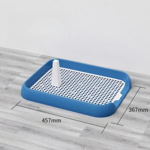 Boxes Dog Toilet Anti Slide Puppy Potty Tray Cat Pet Training Toilet For Small Dogs Cats Litter Box Indoor Potty Tray Training Pads