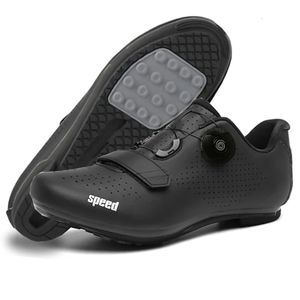 Rennstraße Fahrradschuhe atmungsaktive nicht abgestufte Fahrrad-Sneakers Männer professionelle Outdoor-Sportbike-Bike-Schuhe Unisex 240416