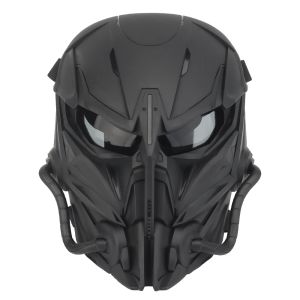 Caschi tattici Airsoft Paintball maschere maschere motociclistico maschera a faccia per caccia al tiro di Halloween maschera di Halloween War Game