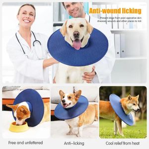 Dog Apparel YOUZI Cone Collar Alternative After Anti-lick Anti-bite Cooling Elizabeth Circle For Large Medium Small Dogs