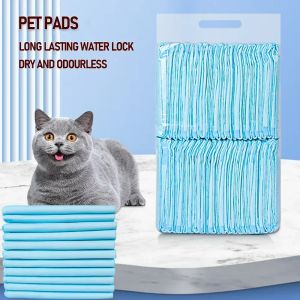 Diapers Super Absorbent Pet Pee Pad Cat and Puppy Training Mat Disposable Diaper QuickDry Cushion Healthy Clean Nappy Mat Dog Household