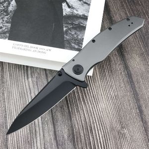 Grid Assisted Flipper Pocket Folding Knife 8cr13mov Black Blade with Tip-up Pocket Clip Outdoor Hunting Defense Camping EDC Tool