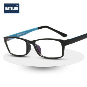 Lentes Kateluo Glasses Anti -Blue Lens de Tungstênio Eyewear Eyewear Anti Fadiga Radiação Radiatória Estrutura de Olhos para Homens/Mulheres