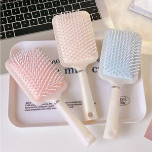 SDATTER AIRBAG MASSAGE COMB FLAT COUB LADIES TEMPEAMING Long Hair Curly Hair Cusushion Comb Student Girl Home Styling Tool 240418