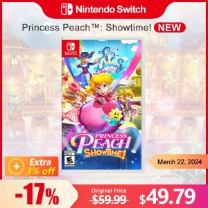 Erbjudanden Princess Peach: Showtime! Nintendo Switch Game -erbjudanden 100% officiellt original fysiskt spelkort för Nintendo Switch OLED Lite