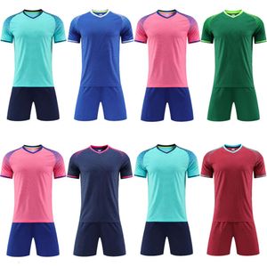 Koszulki piłkarskie Nowe koszulki piłkarskie ustawiają szybkie suszenie i oddychające koszulka wydrukowana z wilgociami i wyderzaczami meczów trening drużyny mundury grupy zakupowe