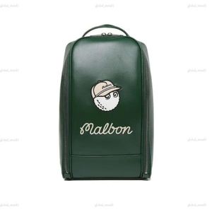 Malbon Golf Shoe Bag Waterproof New Fisherman Portable Handbag Golf Equipment Real Leather Bag Outdoor Sports Bag Professional Sports Equipment 197