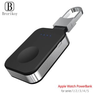 Chargers Wireless Charger 950mah Power Bank for Apple Watch 8 Magnetic Portable Powerbank Thin External battery for iWatch 3 4 5 6 7 SE