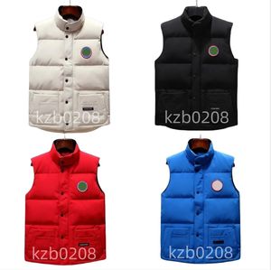 캐나다 Veste Winter Velsido Vest Men Down Vest 럭셔리 따뜻한 패션 재킷 남자 Vest 디자이너 재킷 여자 Doudoune Luxe Goose Veste Homme Homme