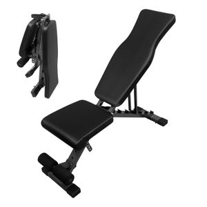 Weight Bench for Full Body Workout, Adjustable Strength Training Sit-up Chair, Multi-Purpose Foldable incline/decline Bench