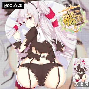 Mouse blocs pulso repousa Amatsukaze Anime 3D Hip Mouse Pad Rest Rest Y240423