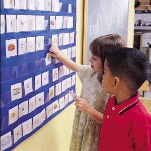Heads Learning Resources Pocket Chart Chart Education for Home Scheduling Classroom Sub Sale