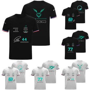 2024 F1 T-shirt Formuła 1 Racing Driver T-shirts Team Racing Suits Tops Women Men Men Casual Oversited O Neck Thirt Quick Dry Jersey