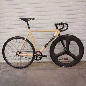 Bikes Springer Fixed Gear Bicycle Track Bike Single Speed Whole Bike Pantone Series New Alloy Frame Fixie Bicycle Y240423