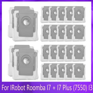 Limpadores 24pcs Bolsa de poeira para IroBot Roomba I S Série I (7150) i7 + i7 Plus (7550) I3 + (3550) i6 + (6550) I8 + (8550) S9 Plus